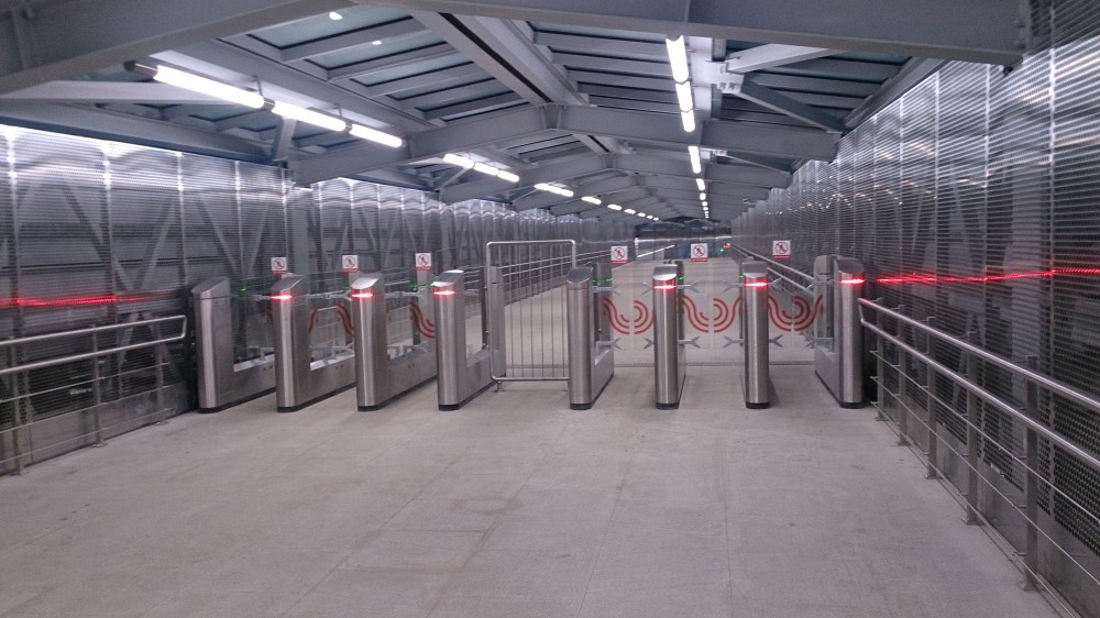 turnstiles